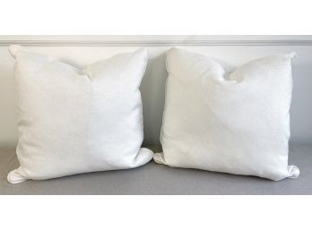 Set Of Quality Off White Pillows