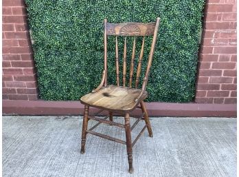 Antique Spindle Back  Chair