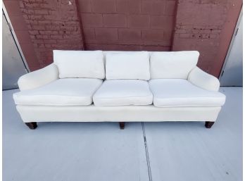 Baker Classic White Three Seater Sofa