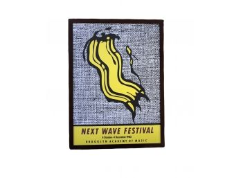 Next Wave Festival Poster -framed