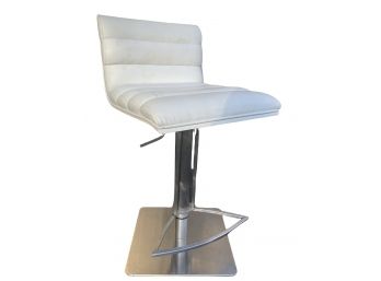 White Swivel Desk Chair