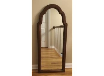 The Uttermost Co. Hanging Fruitwood Arched Mirror