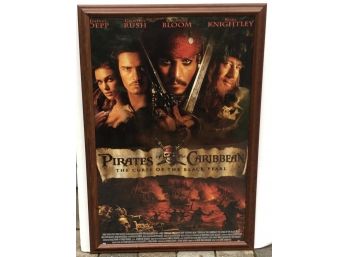 Pirates Of The Caribbean Framed Poster