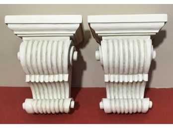 PR. White Corbels By House Parts, Inc.
