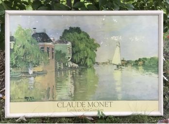 Claude Monet Print, Landscape Near Zaandam1972