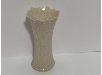 Vintage Ivory Colored Lenox Woodlands  Vase (9 Inches In Height)
