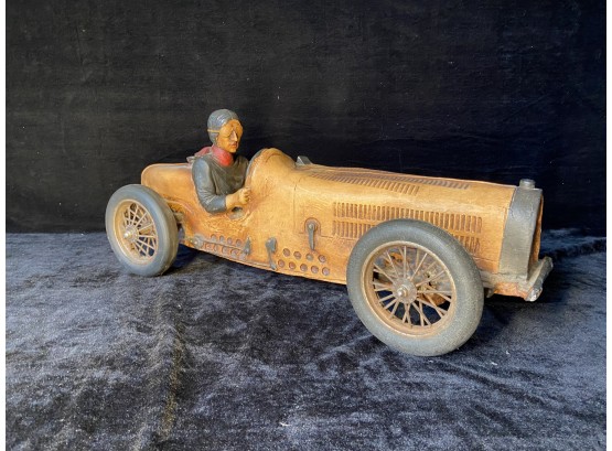 Vintage Large Toy Race Car