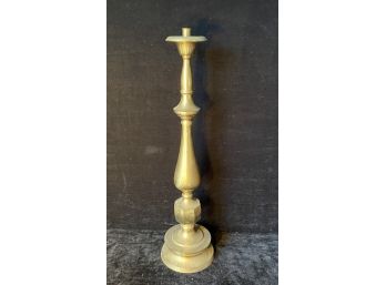 Tall Brass Candle Stand