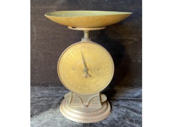 Antique Cast Metal Salters Family Scale