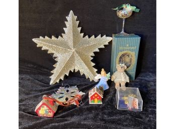 Waterford Glass And Other Xmas Ornaments