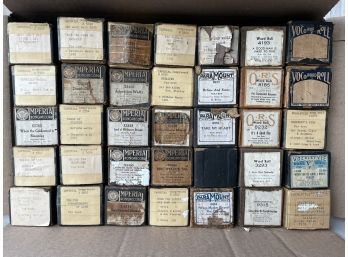 35 Vintage Piano Rolls By Mixed Brands.   ( #16)