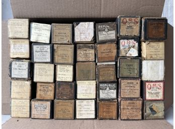 35 Vintage Piano Rolls By Mixed Brands.   (#23)