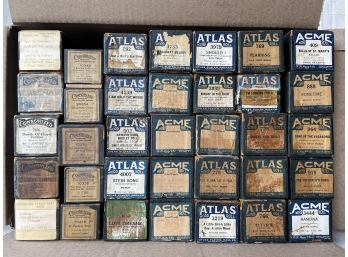 35 Vintage Piano Rolls By Mixed Brands.    (#14)