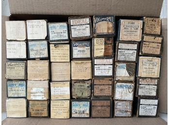 35 Vintage Piano Rolls By Mixed Brands.   (#20)
