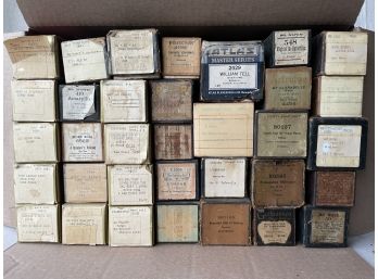 34 Vintage Piano Rolls By Mixed Brands.  (#19)