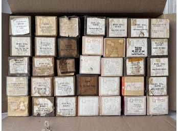 35 Vintage Piano Rolls By Q.R.S.  (#26)