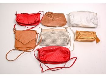 Collection Of Seven Vintage Handbags