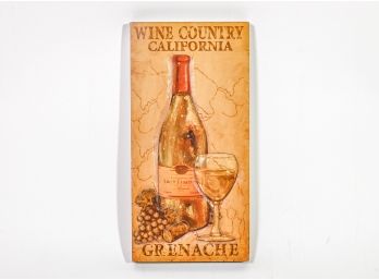 Wine Country California Grenache Canvas Print