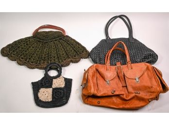 Collection Of Crocheted Purses