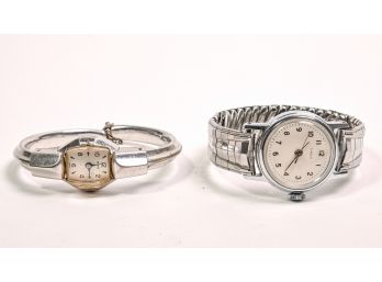 Pair Of Watches, Including 10k Gold Benrus