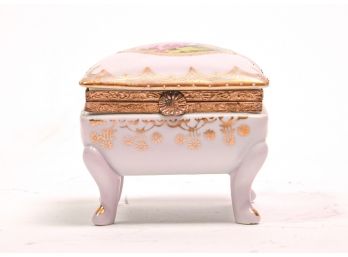 Hand-decorated Porcelain Ring Box
