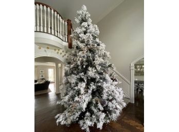 Vickerman 16' Flocked Prelit Christmas Tree