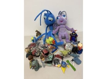Assortment Of Toys And Plush