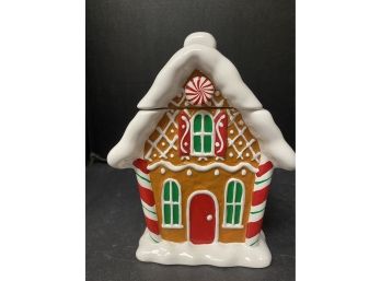 Gingerbread House Christmas Cookie Jar