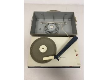 Vintage Symphonette Holiday Portable Record Player