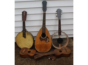 Great Lot Of String Instruments