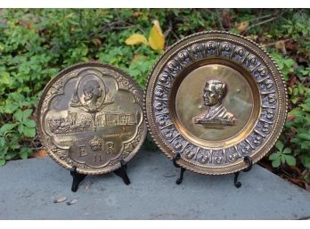 Pair Of  Royal Brass Plates