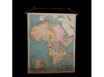 Vintage Map Of Africa By G.W. Bacon F.R.G.S