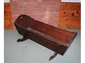 Vintage Wooden Cradle
