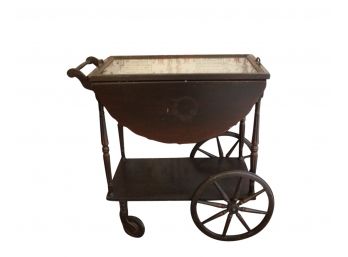 Lovely Antique Tea Cart By Paalman Furniture