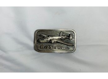 Vintage B-52 Bomber Mitchell Vintage Buckle Military Aircraft Collector Belt Buckle