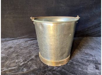 Steel, Brass And Iron Bucket