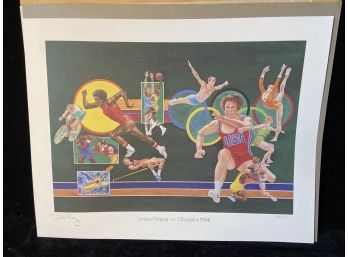 Arthur Young Olympics 1984 Signed And Numbered Prints By Dick Perez - #3