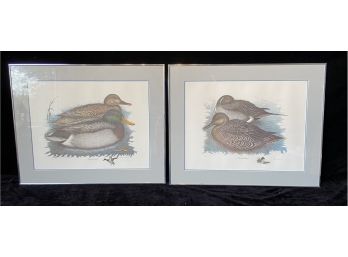 Two Chris Weaver Signed And Numbered Duck Prints