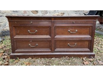 Ethan Allen Hardwood Six Drawer Chest Of Drawers