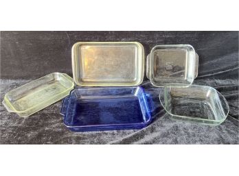 Pyrex And Anchor Hocking Glass Cookware