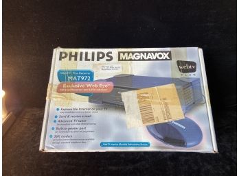 Vintage New In Box Phillips Magnavox Web TV Plus
