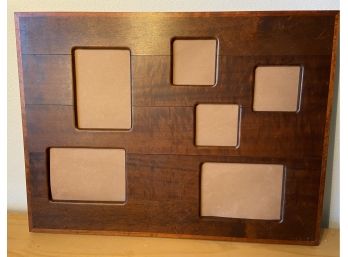 Hardwood Collage Picture Frame