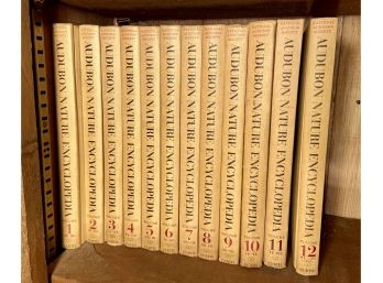 Audubon Nature Encyclopedia Volumes 1-12 First Printing 1965