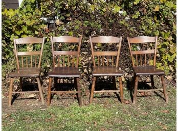Set Of 4 Antique Chairs