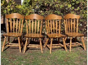 Set Of 4 Country Style Chairs
