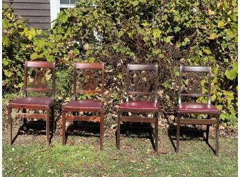 Stakmore Company Folding Harp Back Chairs