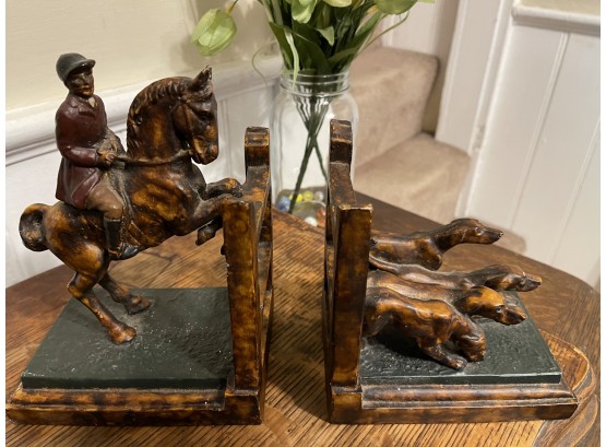 Heavy Duty Horse And Dog Book Ends