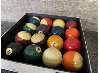 Vintage Pool Balls