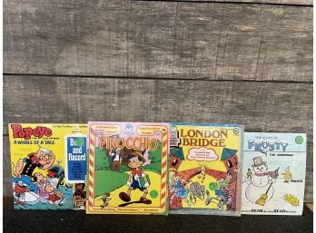 Childrens Read Along Record Lot #1