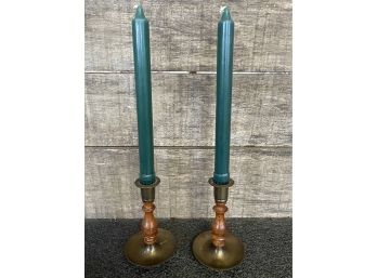 A Set Of Beautiful Candle Holders